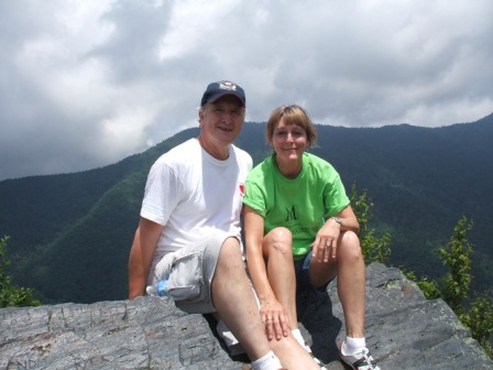 A picture of Mark Verity and his wife, Terri.